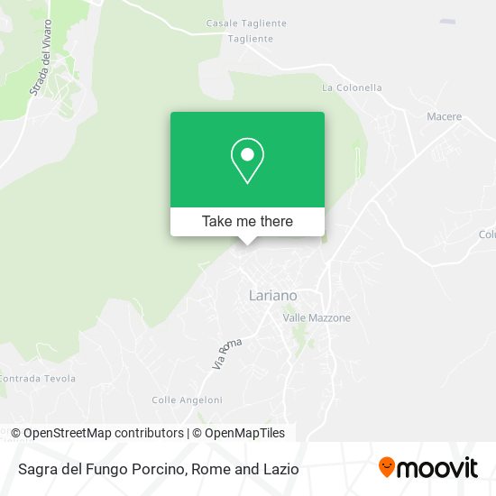 Sagra del Fungo Porcino map