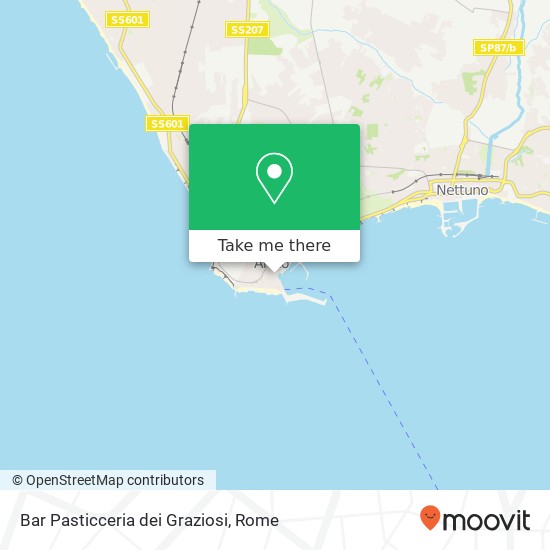 Bar Pasticceria dei Graziosi map