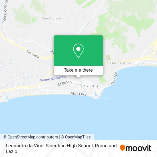 Leonardo da Vinci Scientific High School map