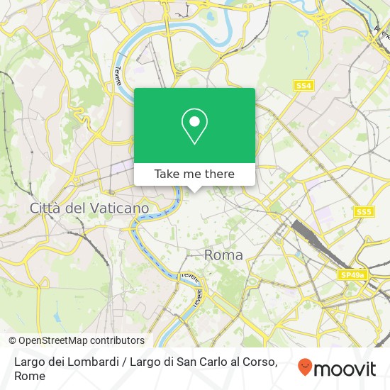 Largo dei Lombardi / Largo di San Carlo al Corso map