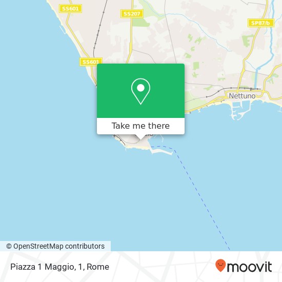 Piazza 1 Maggio, 1 map