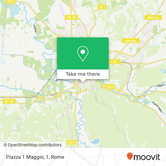 Piazza 1 Maggio, 1 map