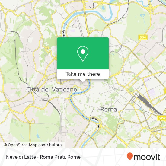 Neve di Latte - Roma Prati map