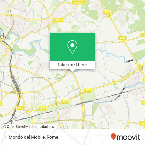 Il Mondo del Mobile map