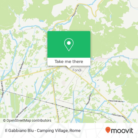 Il Gabbiano Blu - Camping Village map