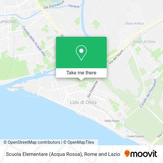 Elementary School (Acqua Rossa) map