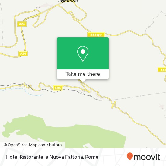 Hotel Ristorante la Nuova Fattoria map