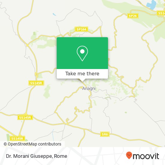 Dr. Morani Giuseppe map