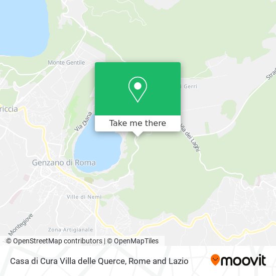 Casa di Cura Villa delle Querce map