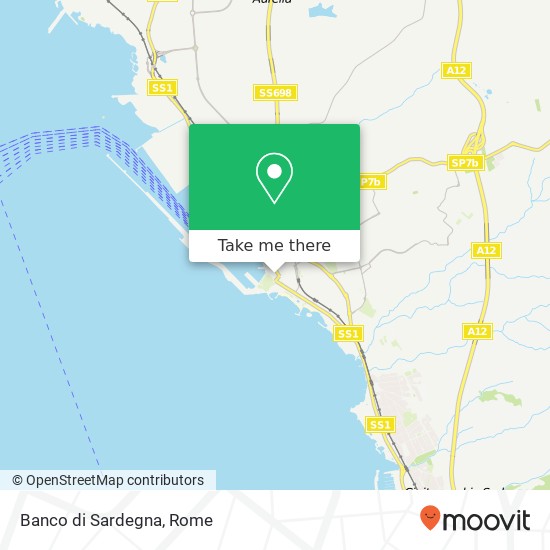 Banco di Sardegna map