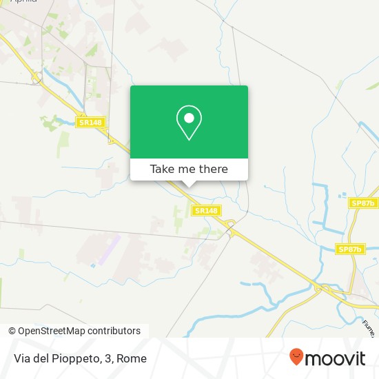 Via del Pioppeto, 3 map