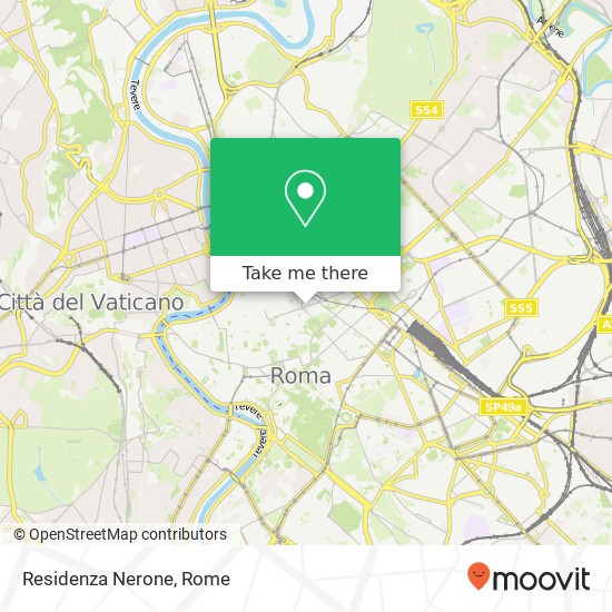 Residenza Nerone map