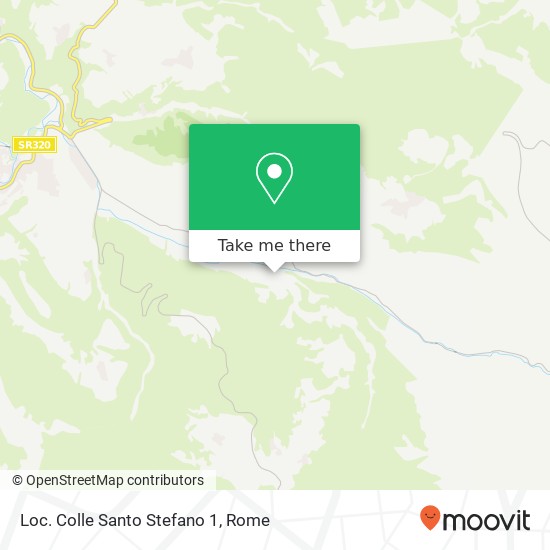 Loc. Colle Santo Stefano 1 map