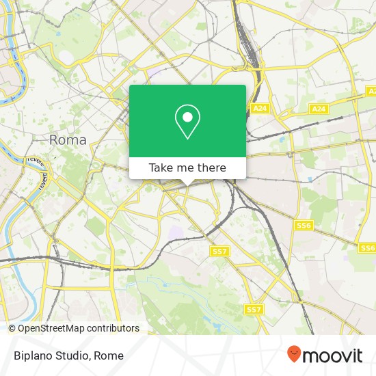 Biplano Studio map