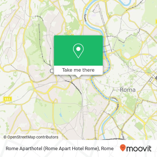 Rome Aparthotel (Rome Apart Hotel Rome) map