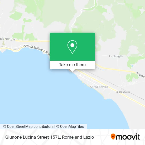 Giunone Lucina Street 157L map
