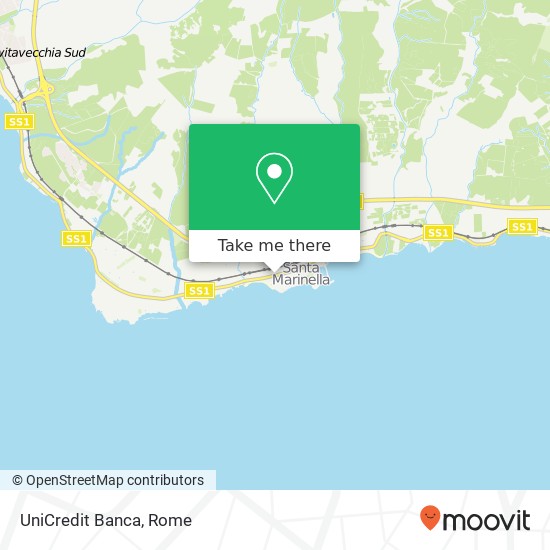 UniCredit Banca map
