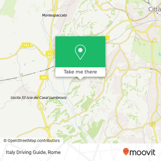 Italy Driving Guide map