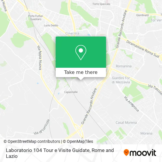 Laboratory 104 Tours and Guided Visits map