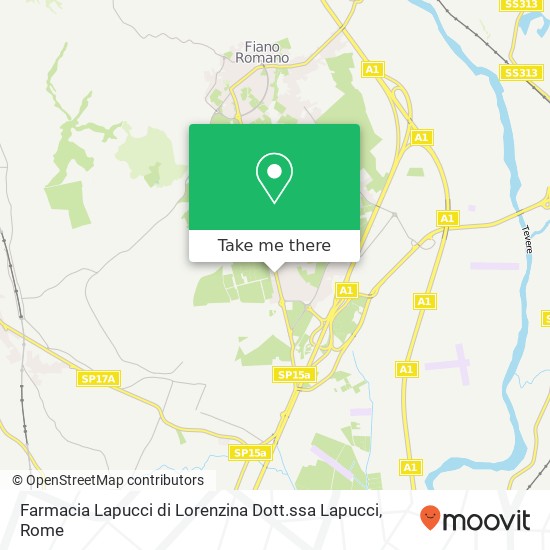 Farmacia Lapucci di Lorenzina Dott.ssa Lapucci map