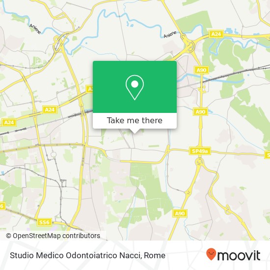 Studio Medico Odontoiatrico Nacci map