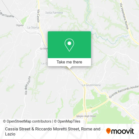 Cassia Street & Riccardo Moretti Street map