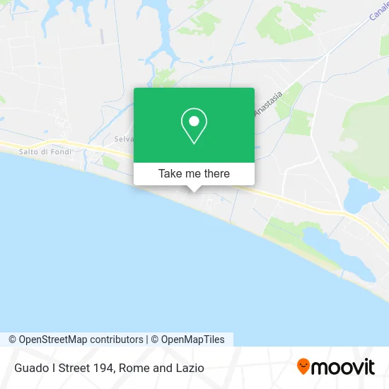 Guado I Street 194 map