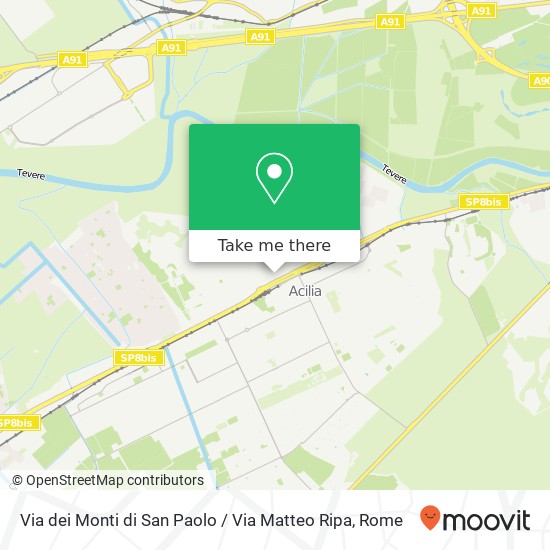 Via dei Monti di San Paolo / Via Matteo Ripa map