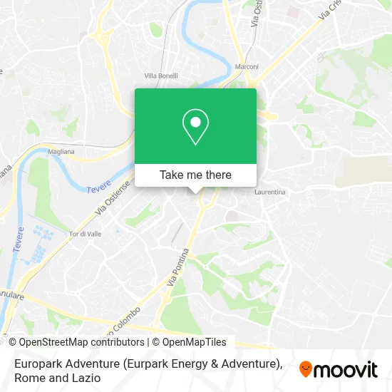 Europark Adventure (Eurpark Energy & Adventure) map
