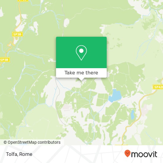 Tolfa map