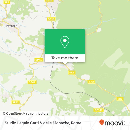 Studio Legale Gatti & delle Monache map