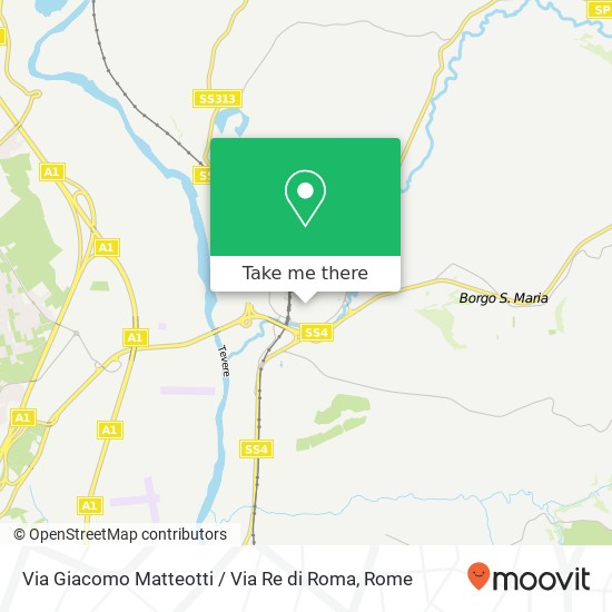 Via Giacomo Matteotti / Via Re di Roma map