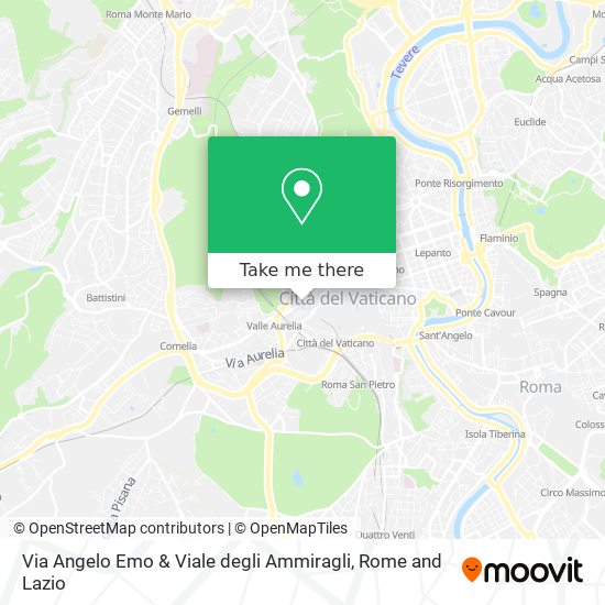 Via Angelo Emo & Viale degli Ammiragli map
