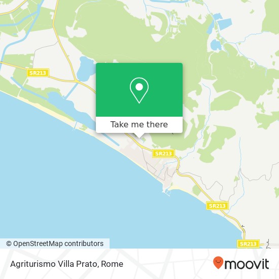 Agriturismo Villa Prato map