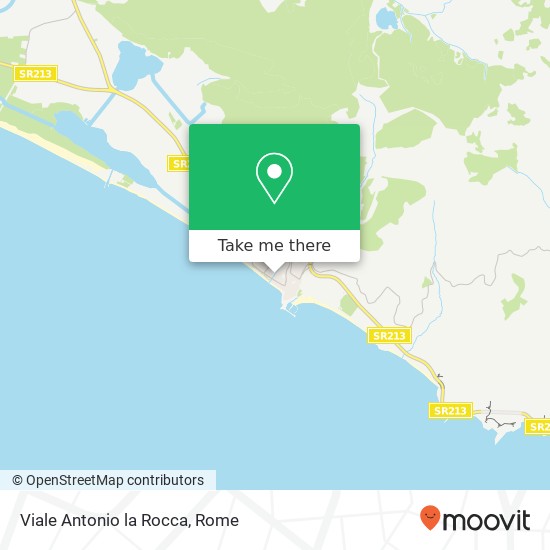 Viale Antonio la Rocca map