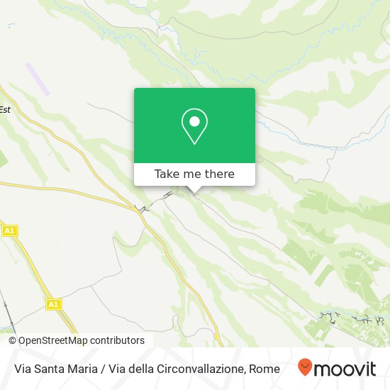 Via Santa Maria / Via della Circonvallazione map