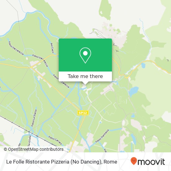 Le Folle Ristorante Pizzeria (No Dancing) map