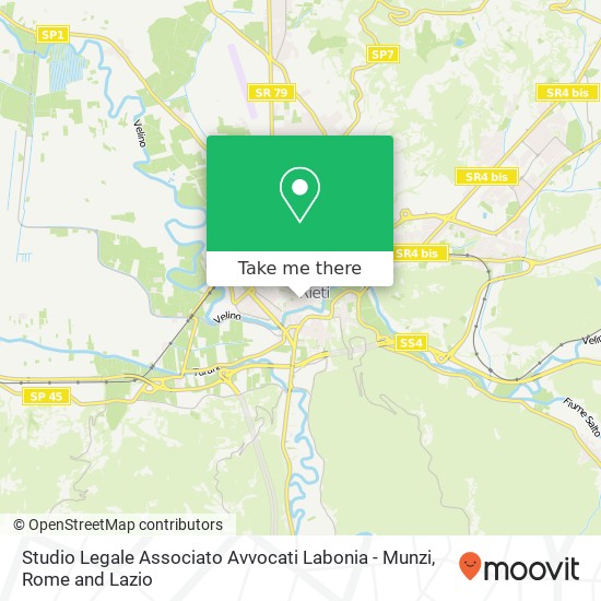 Studio Legale Associato Avvocati Labonia - Munzi map