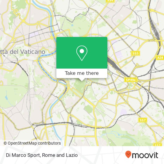 Di Marco Sport map
