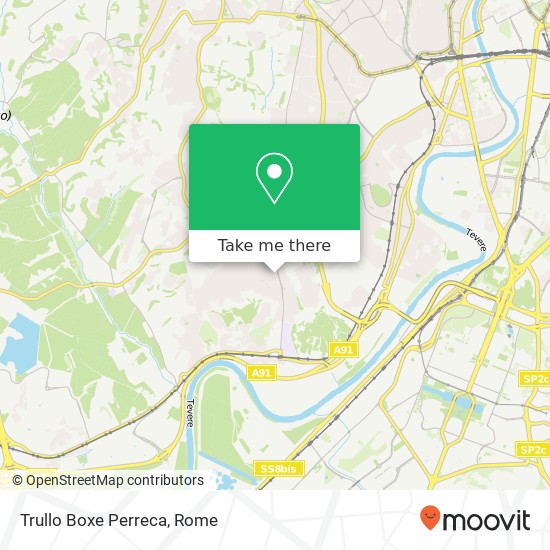 Trullo Boxe Perreca map