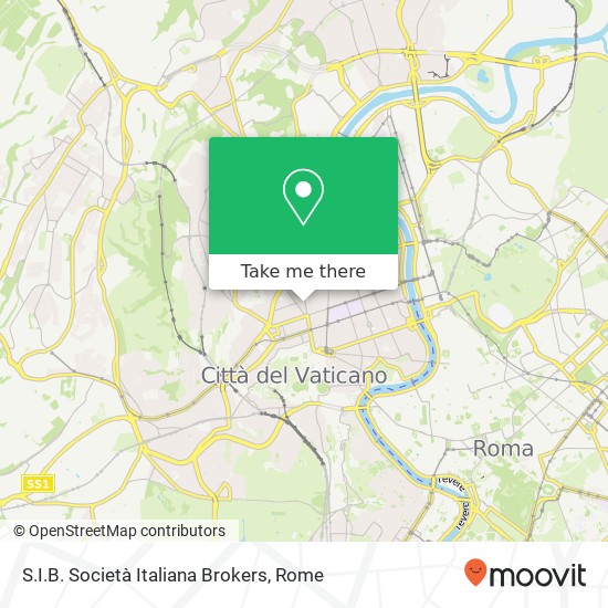 S.I.B. Società Italiana Brokers map