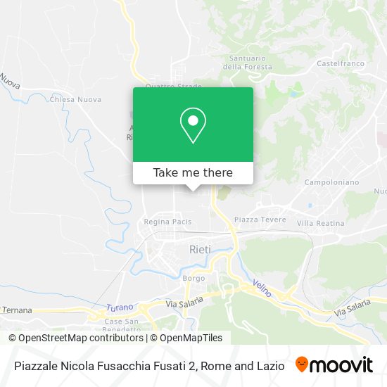 Piazzale Nicola Fusacchia Fusati 2 map