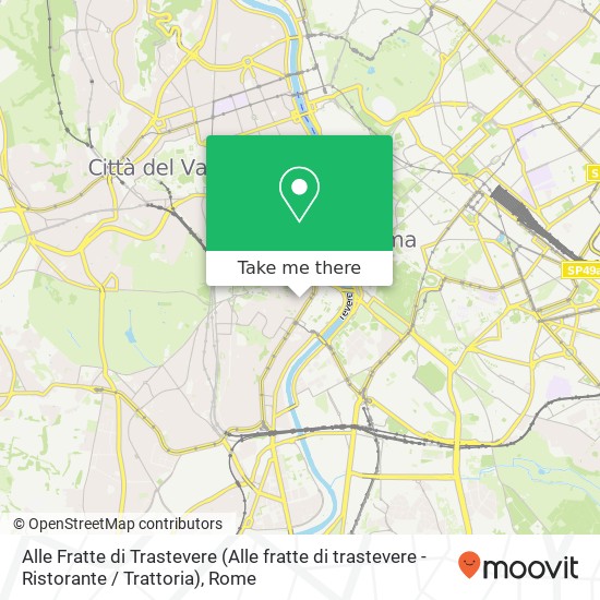 Alle Fratte di Trastevere (Alle fratte di trastevere - Ristorante / Trattoria) map