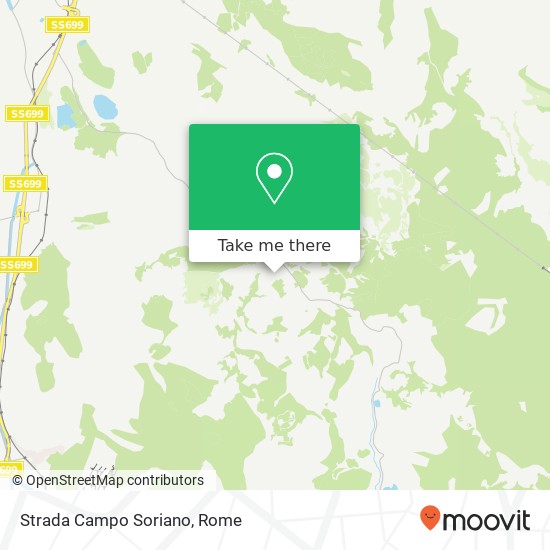 Strada Campo Soriano map
