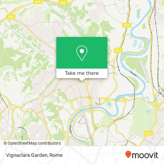 Vignaclara Garden map