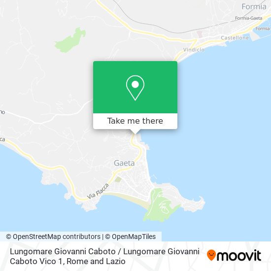 Lungomare Giovanni Caboto / Lungomare Giovanni Caboto Vico 1 map