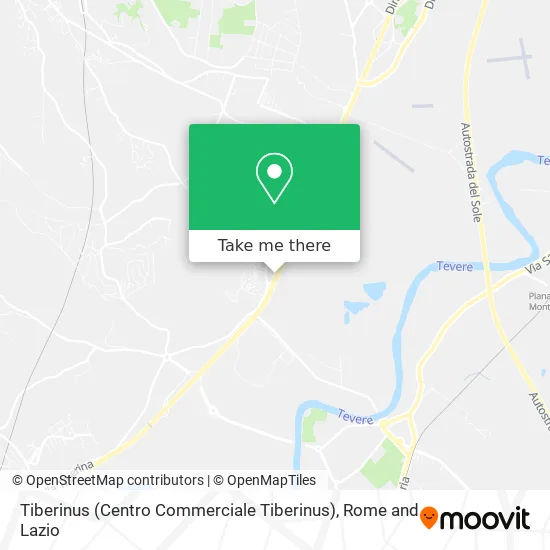 Tiberinus (Tiberinus Shopping Center) map