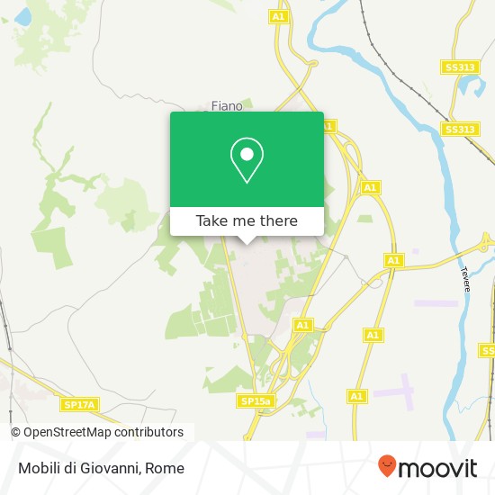 Mobili di Giovanni map