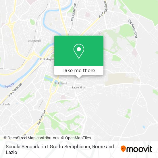 Scuola Secondaria I Grado Seraphicum map