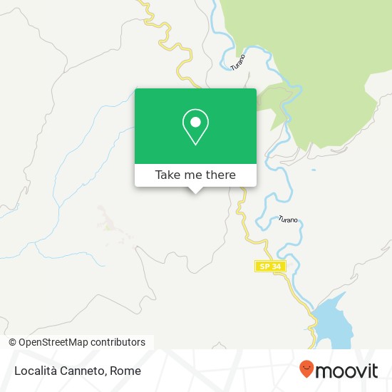 Località Canneto map